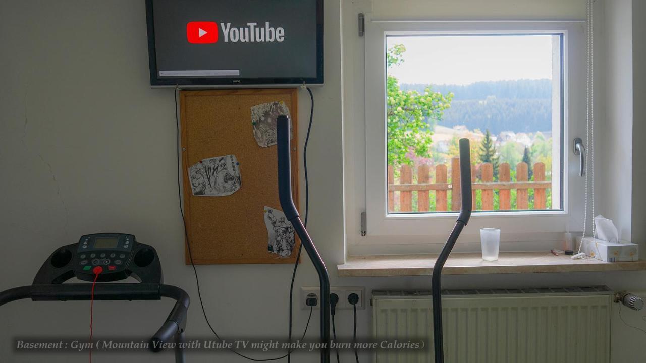 Entire House In Schwarzwald With Mountain View, Private Sauna, Gym, Garden And Terraces Unterkirnach Экстерьер фото